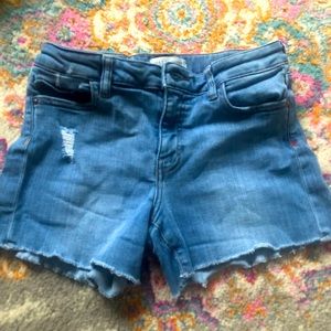 Warp & Weft jean shorts